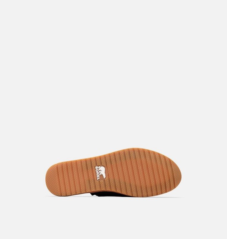 Sorel Dam Sandaler Svarta - Ella™ Mule Flat - WZS-809312